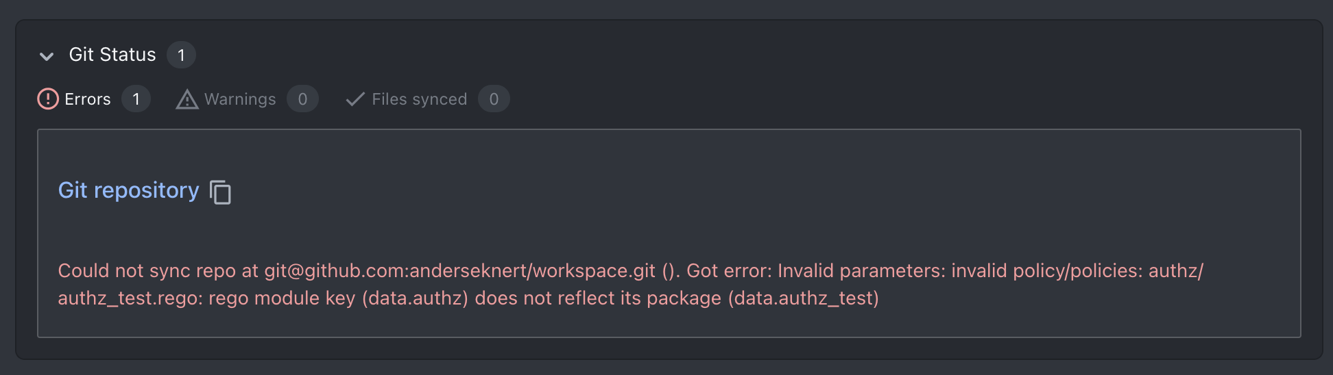 Directory / package mismatch error on import of project from git Directory / package mismatch error on import of project from git
