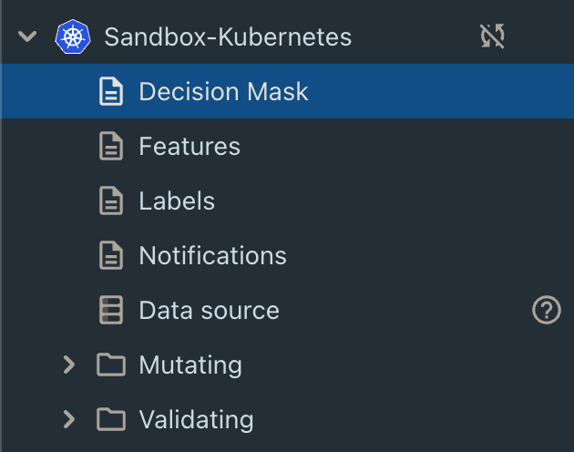 Figure 1 - Decision Mask Policy