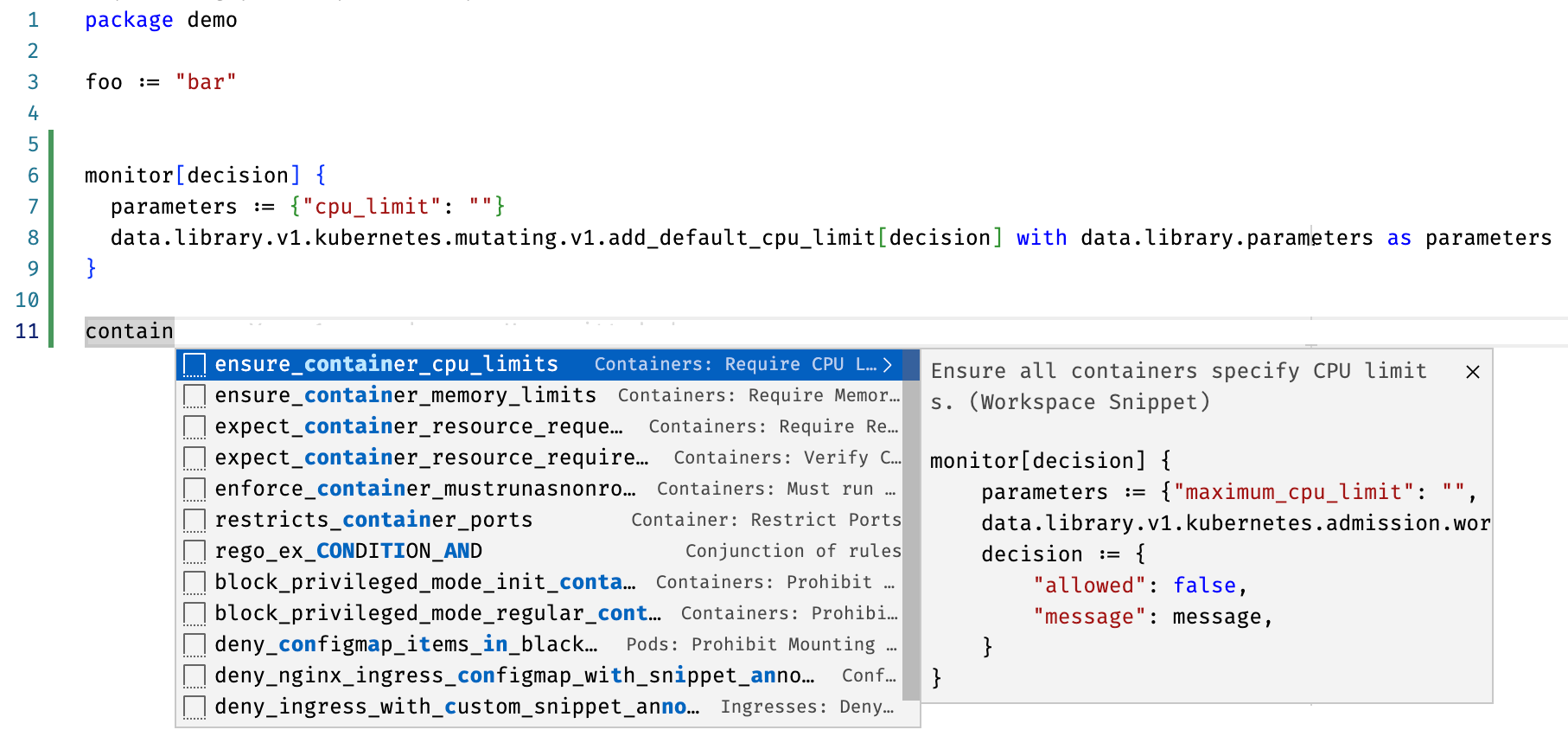 Styra VS Code Tools Kubernetes Example Styra VS Code Tools Kubernetes Example